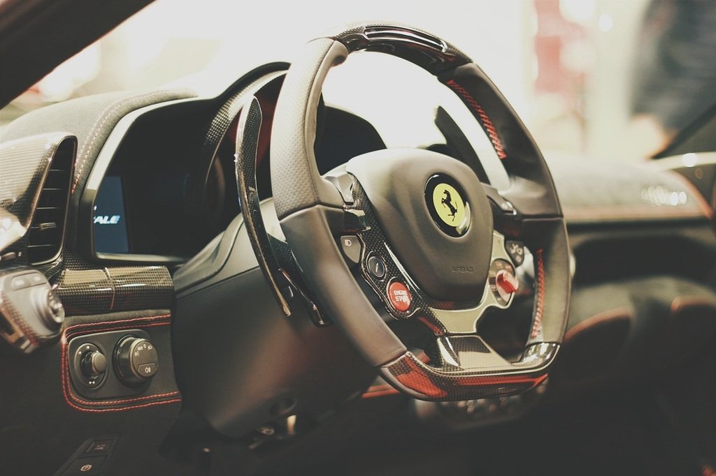 Interior of a well maintained car for vehicle valuation